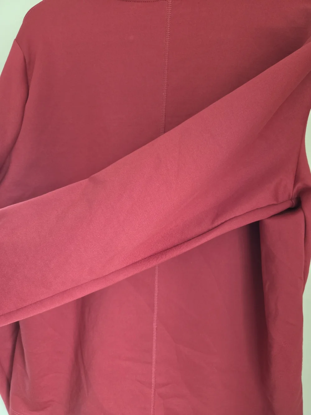 Nike Men’s Crimson Quarter-Zip Pullover Sweater Xl Extra Large Red Long Sleeve